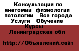 Консультации по анатомии, физиологии, патологии - Все города Услуги » Обучение. Курсы   . Ленинградская обл.